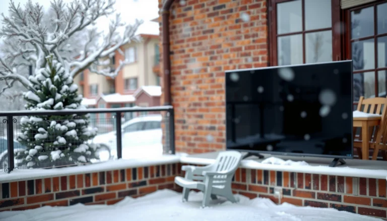 Can You Leave a TV Outside in the Winter? What to Know