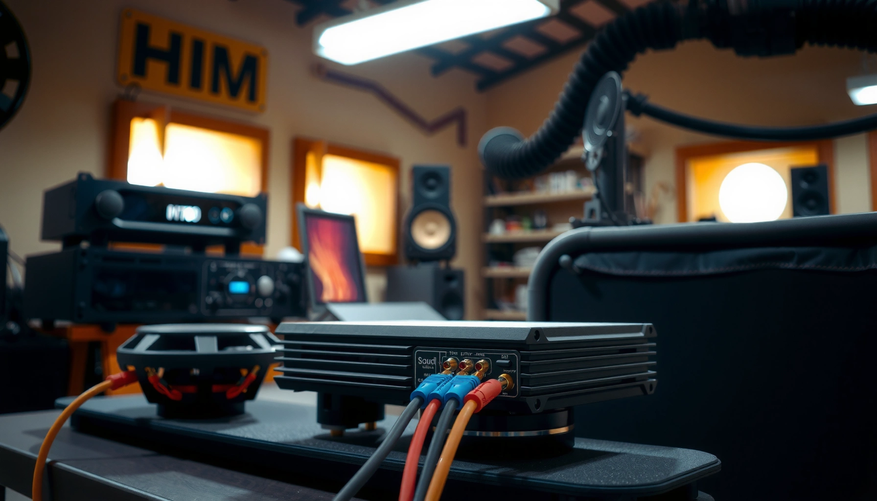 How to Bridge a 4 Channel Amp to 2 Speakers