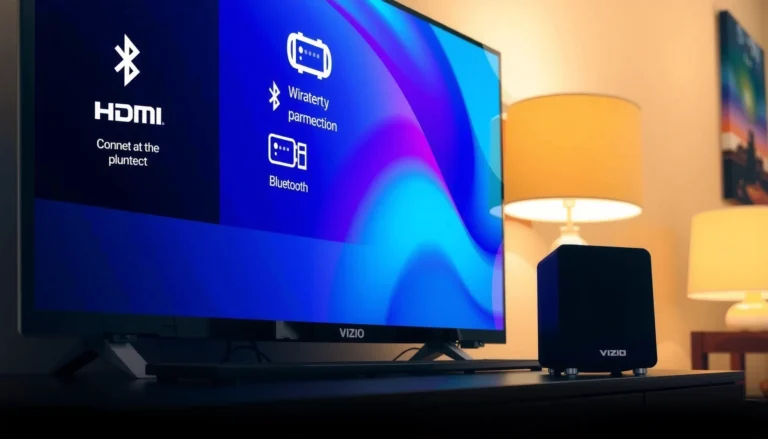 How to Connect Wireless Speakers to Vizio TV: Quick Setup Guide