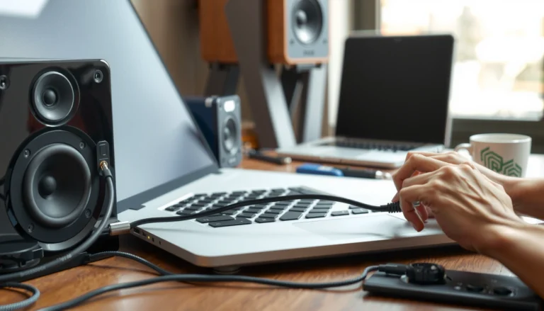 How to Plug Speakers into a Laptop: Simple Steps