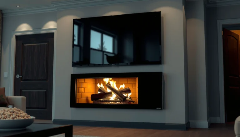 Can You Put TV Above a Wood Fireplace? Safety Tips and Options