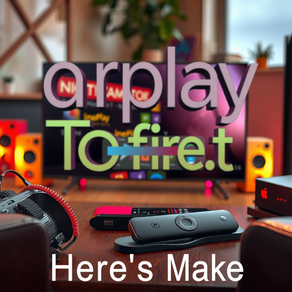 Fire TV - can you airplay to fire tv