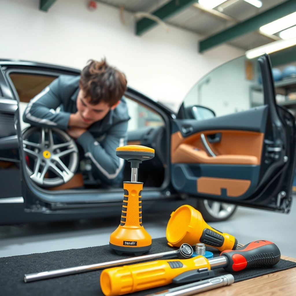Gather Tools - how to install car speakers in door