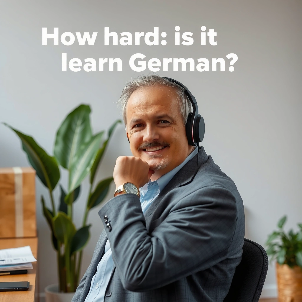 German - how hard is it to learn german for english speakers