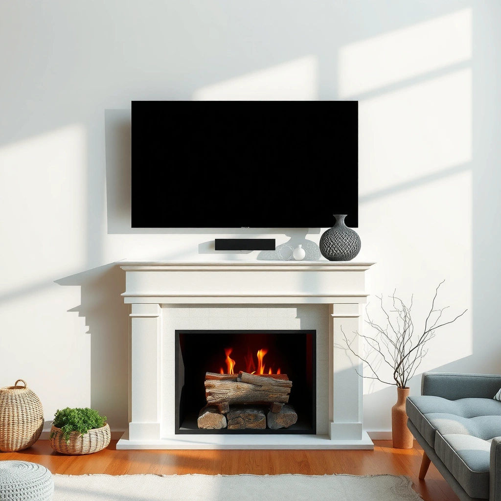 Heat Clearance - can you put tv above wood fireplace