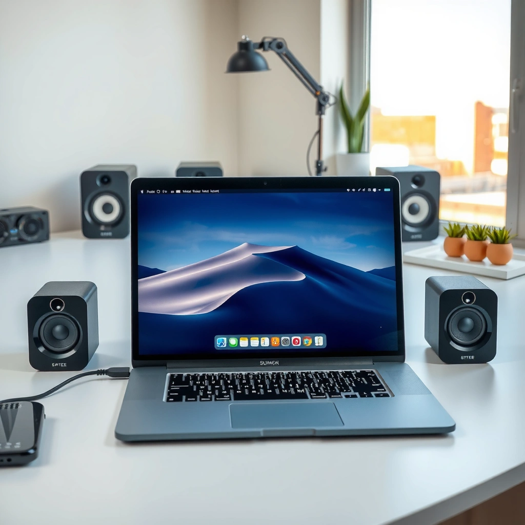 Laptop Audio Output - how to hook up speakers to a laptop