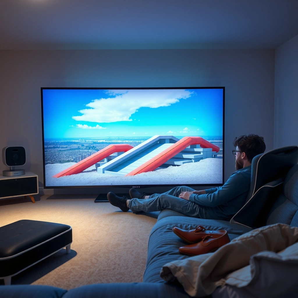 Manufacturer Instructions - can you lay down a led tv