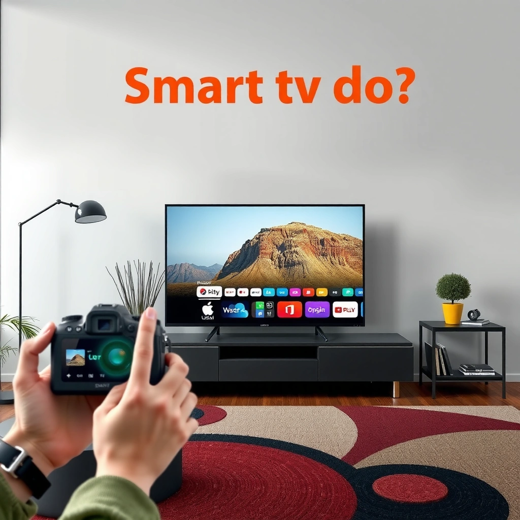 Movies Shows Live TV - what can a smart tv do
