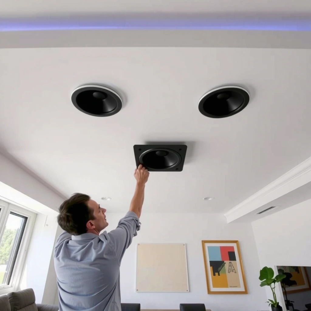 Plan Placement - how to install in ceiling speakers