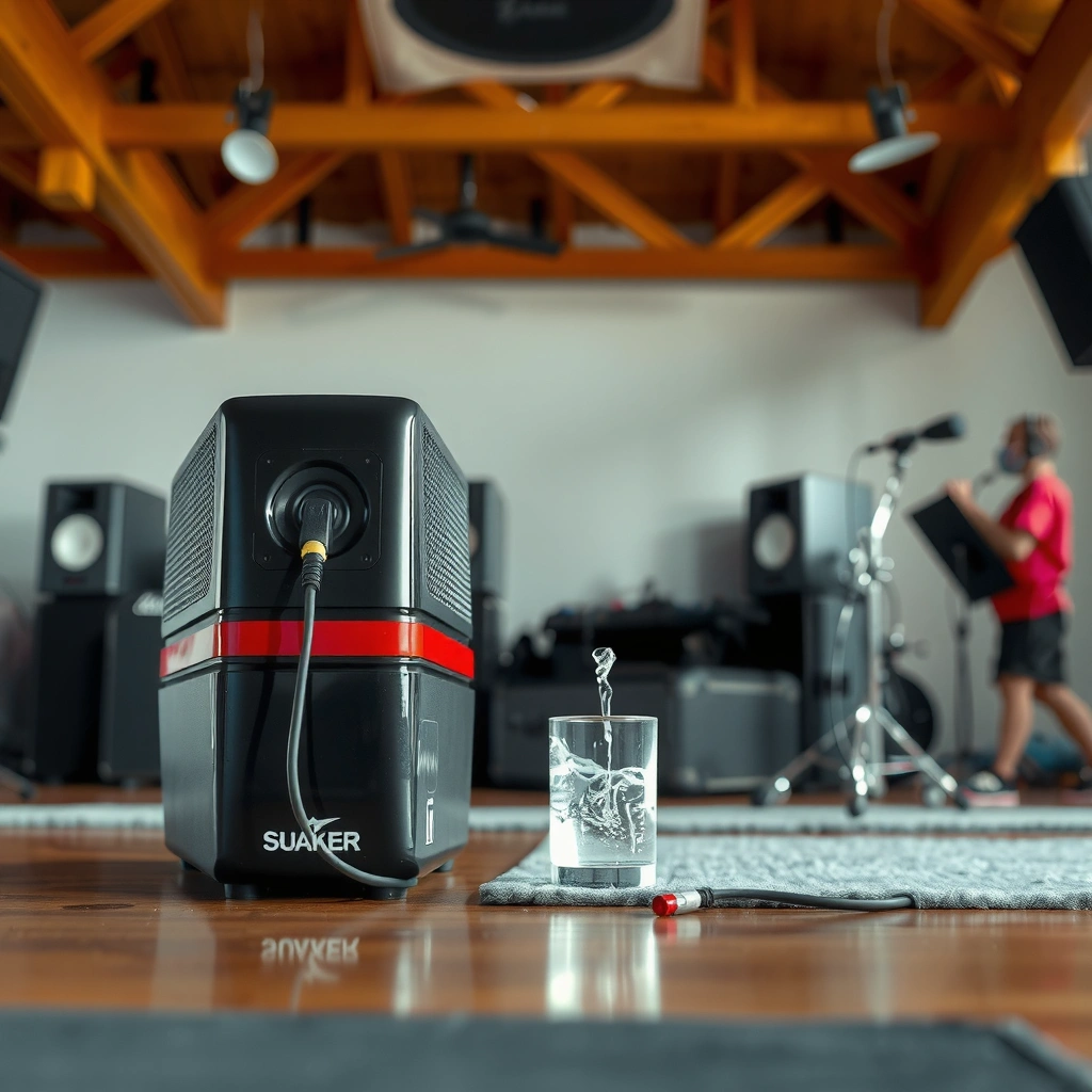 Power Off - how to get water out of your speakers