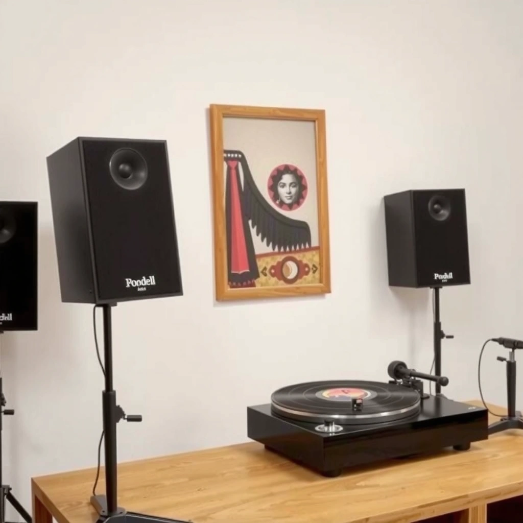 Record Player - does a record player need speakers