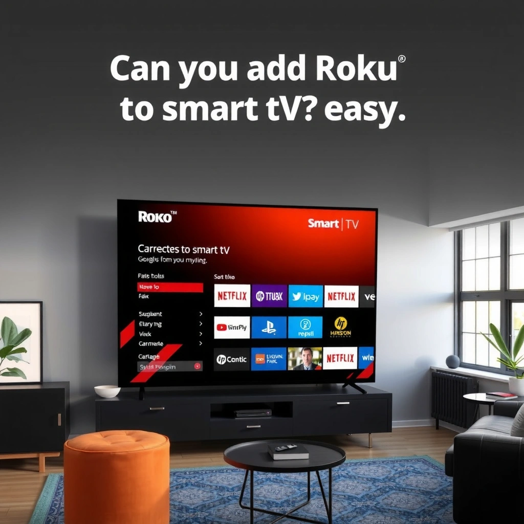 Roku Channel - can you add roku to smart tv