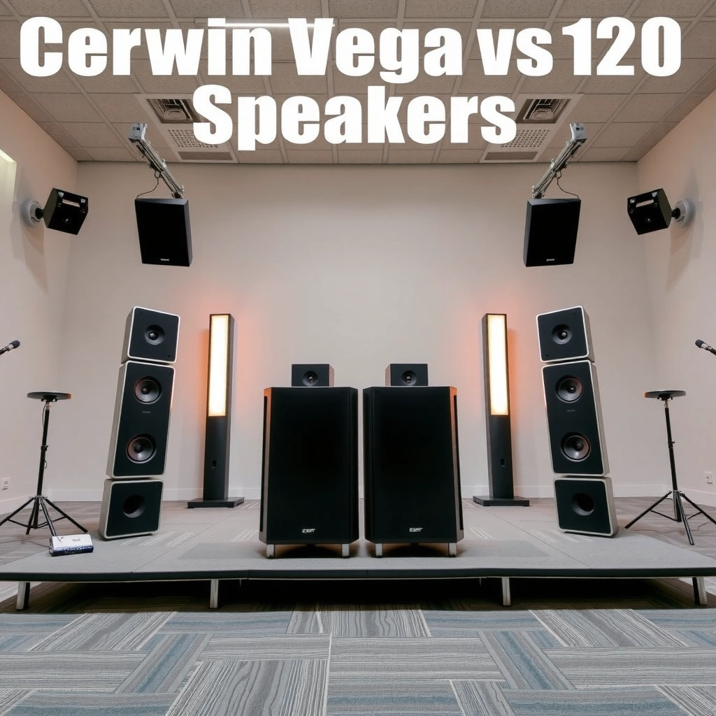 Sound and Bass - cerwin vega vs 120 speakers