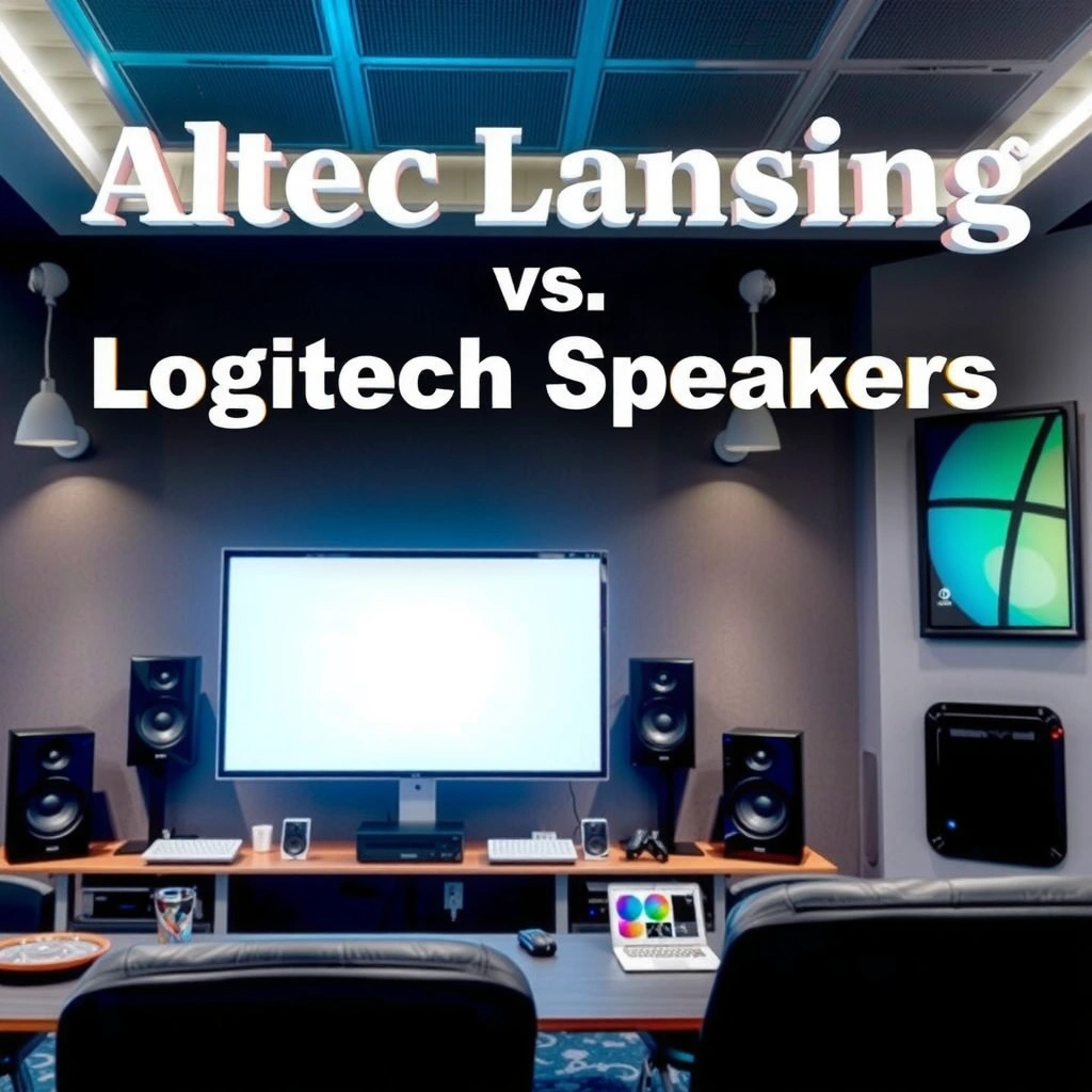 Sound Quality - altec lansing vs logitech speakers