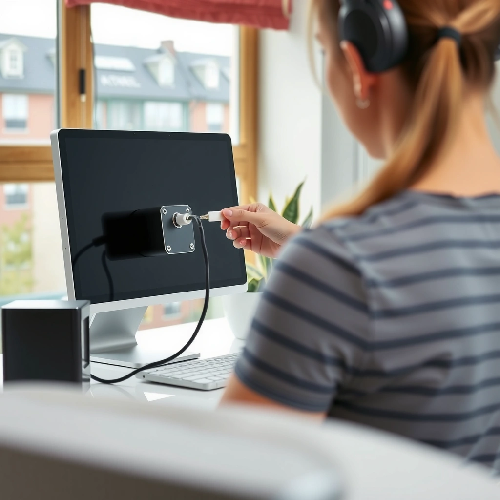 Speaker and PC Audio Port - how to plug in speakers to pc