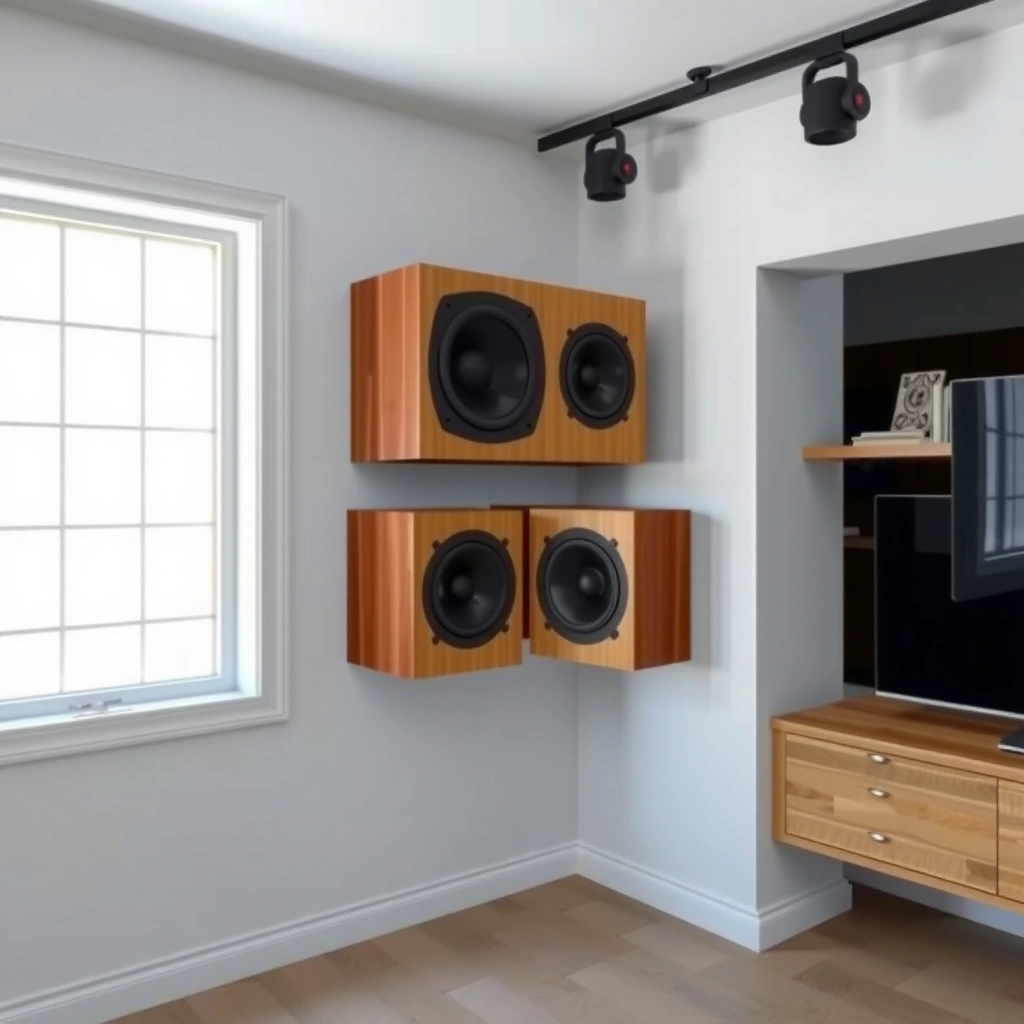 Speaker Placement - how to install speakers on wall