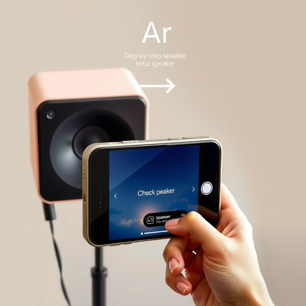 Speaker Setup - how to pair speakers with iphone