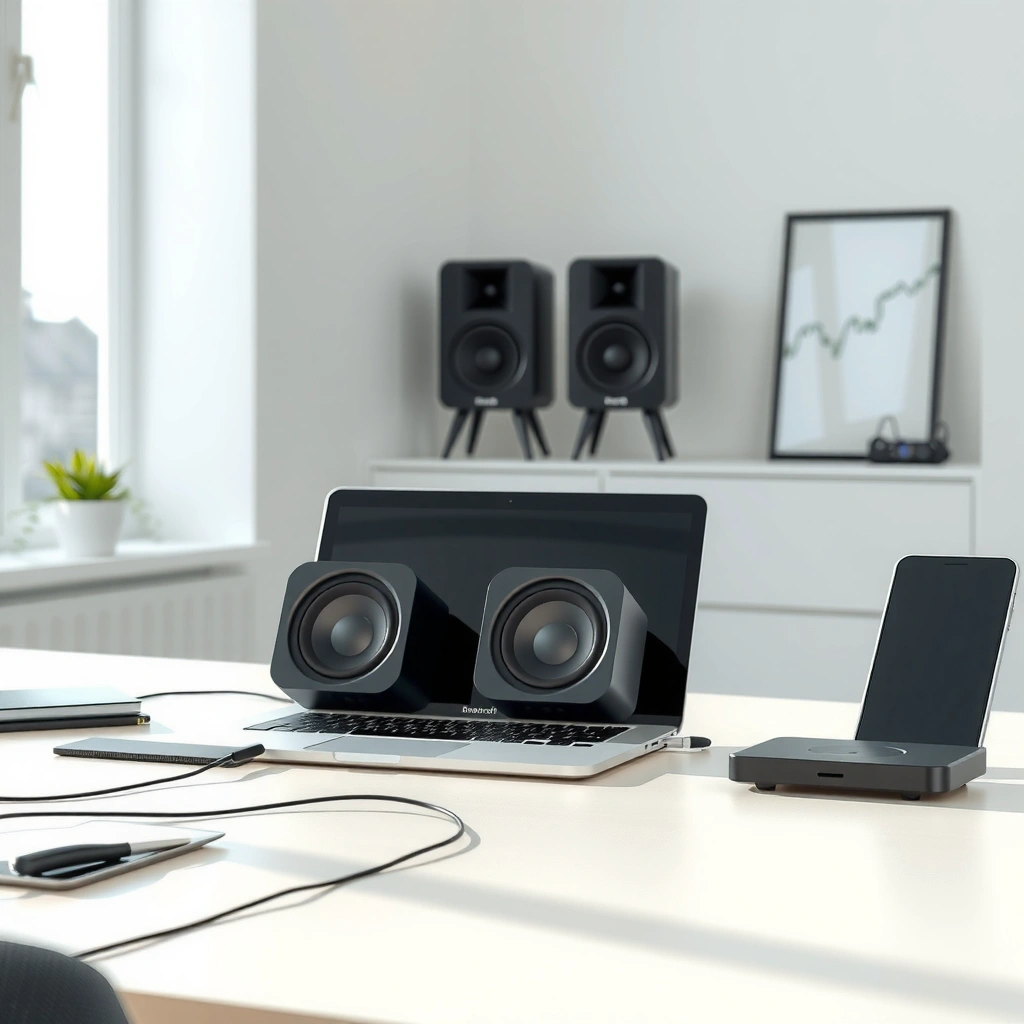 Speaker Type - how do you connect speakers to a laptop