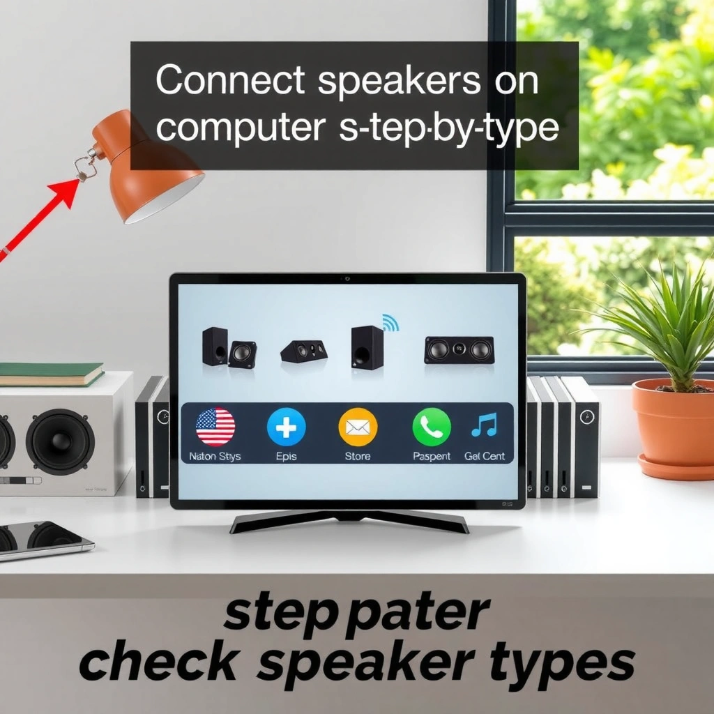 Speaker Type - how to connect speakers on computer