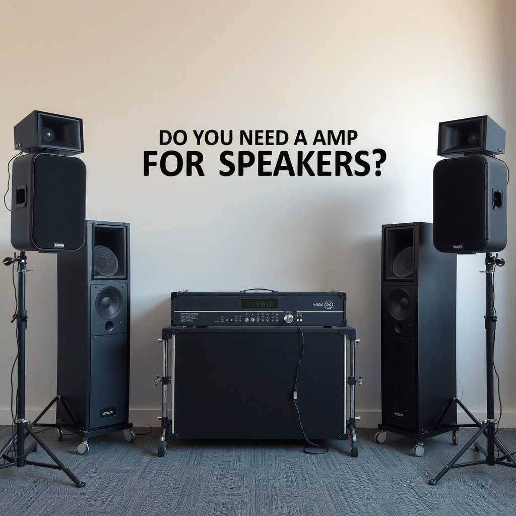 Speakers - do you need an amp for speakers
