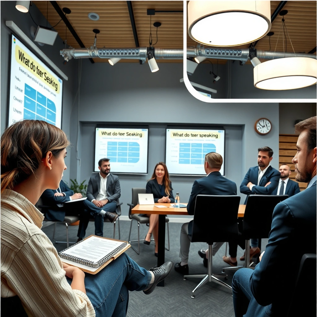 talk - what do speakers do