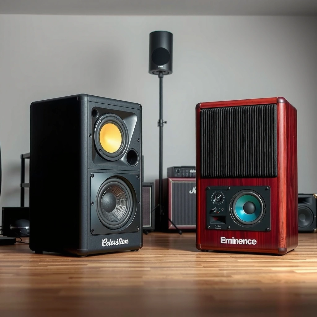 Tone and Frequency Response - celestion vs eminence bass speakers