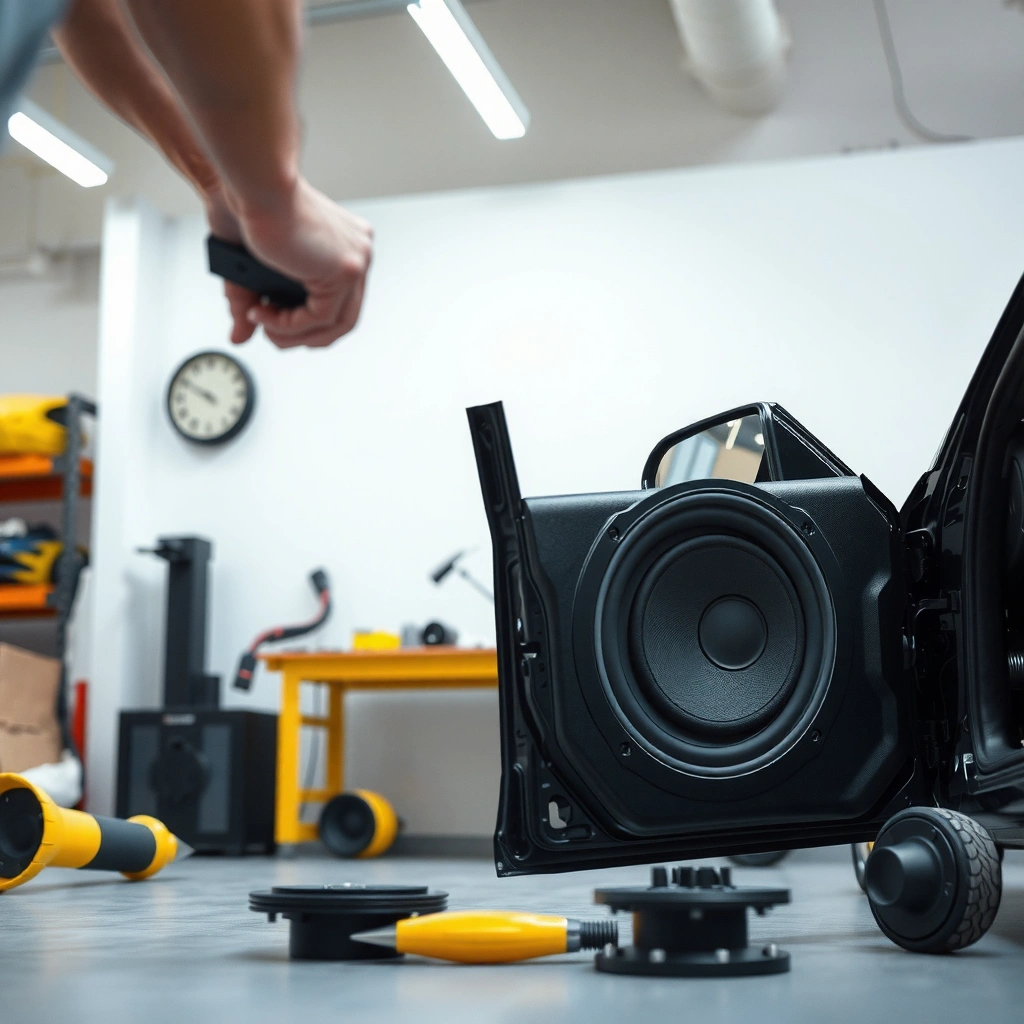 Tools and Parts - how to change car door speakers