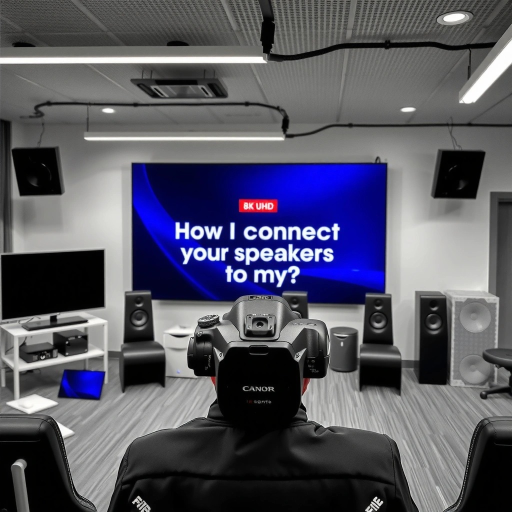 TV and Speaker Audio Ports - how can i connect my speakers to my tv