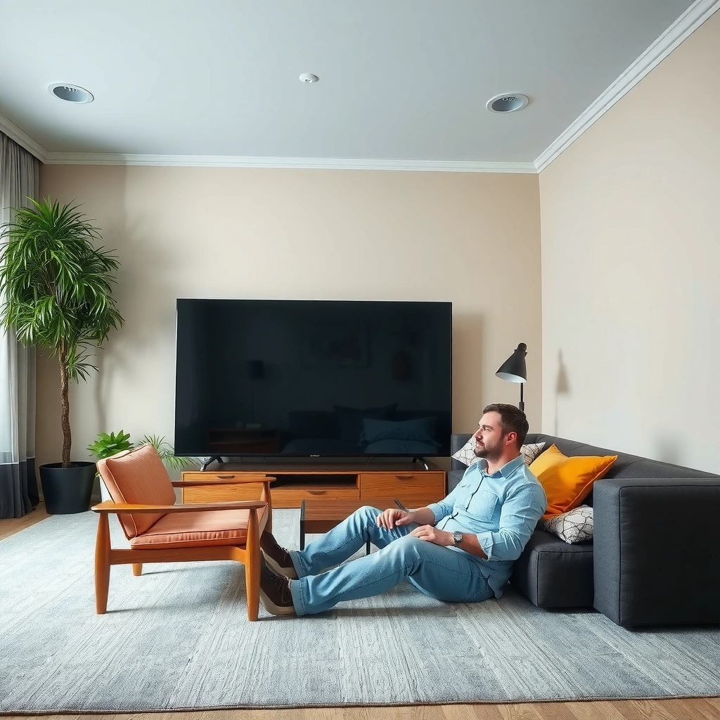 TV Manual - can you lay down a flat screen tv