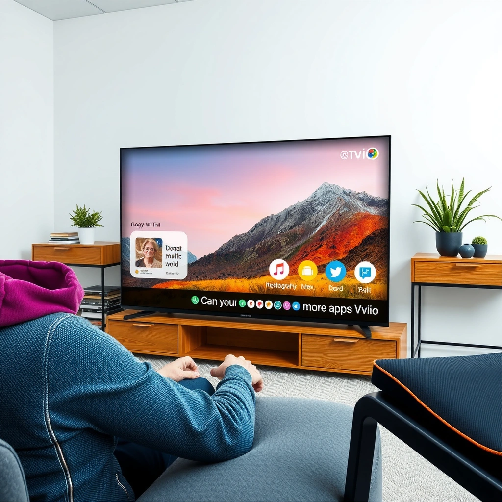 Vizio Smart TV - can you download more apps on a vizio smart tv