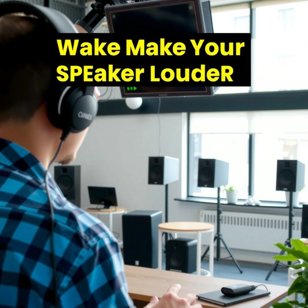 Volume Settings - how to make your speakers louder