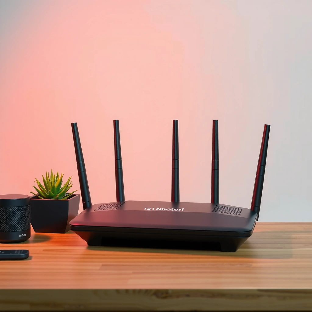 User checking router settings page to reset WiFi password
