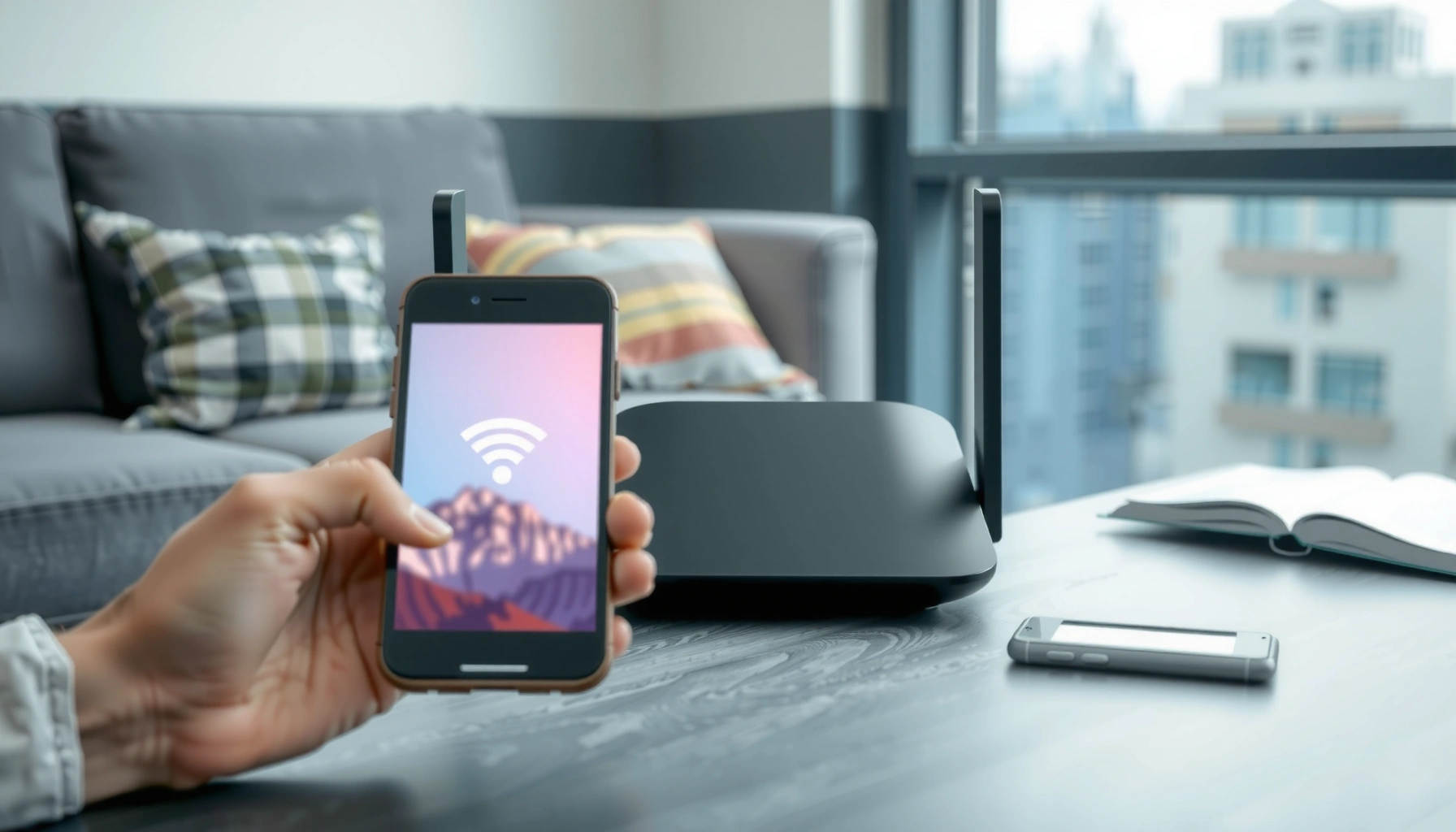 Step-by-step guide on how to access router settings for network configuration.