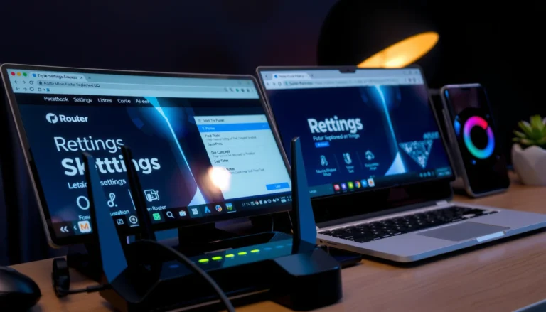 Step-by-step guide on how to access router settings for network configuration.