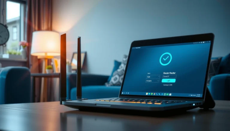 Step-by-step guide on how to access router settings for network configuration.