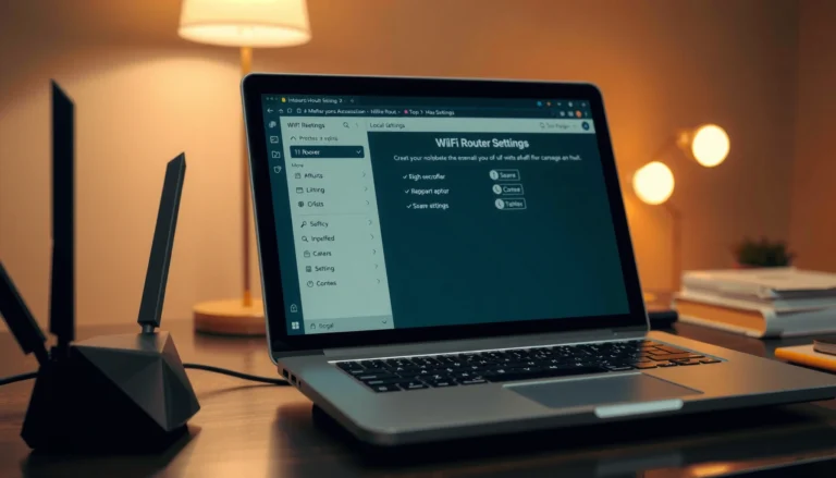 Step-by-step guide on how to access router settings for network configuration.