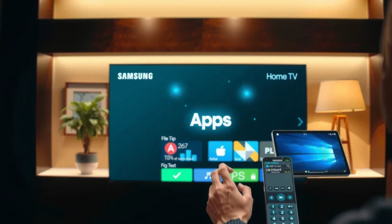 Step-by-step guide on how to add an app to your Samsung Smart TV.