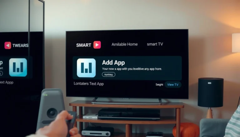 Step-by-step guide on how to add an app to your Smart TV for enhanced entertainment options.