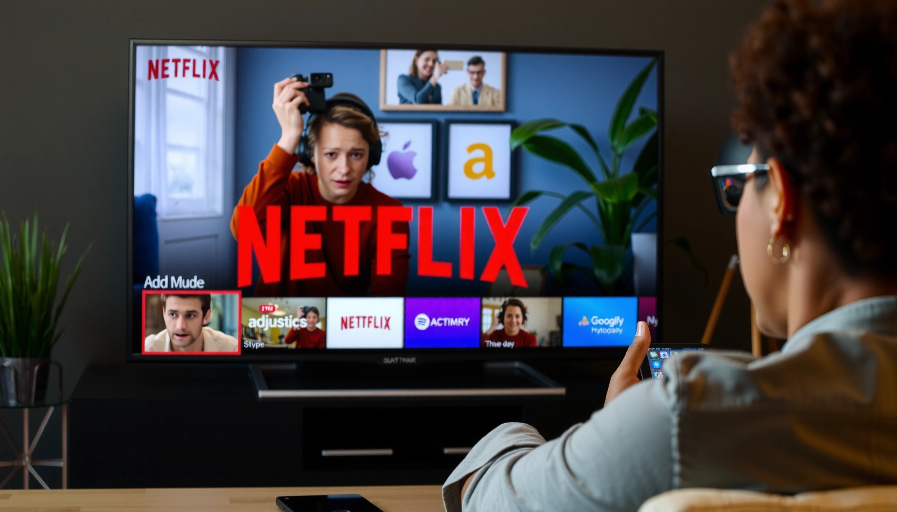 Step-by-step guide on adding Netflix to a Smart TV for easy streaming.