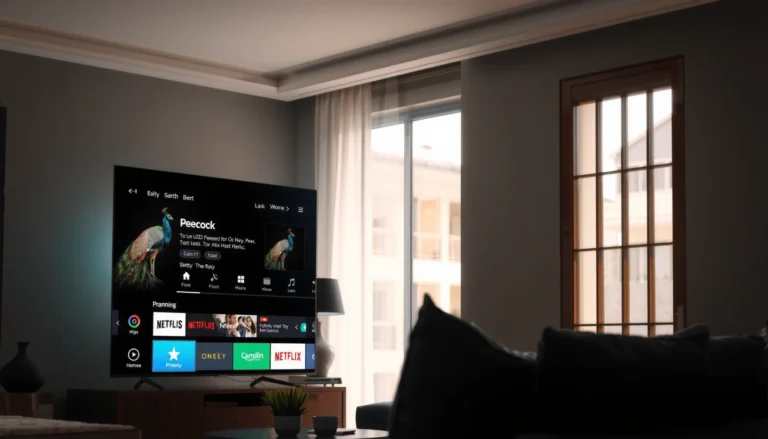 Step-by-step guide on adding Peacock streaming service to a Smart TV.