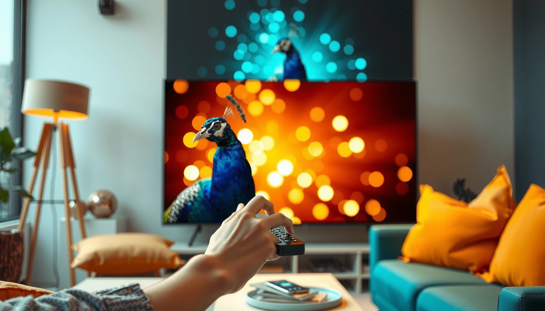 Step-by-step guide on adding Peacock streaming service to a Smart TV.
