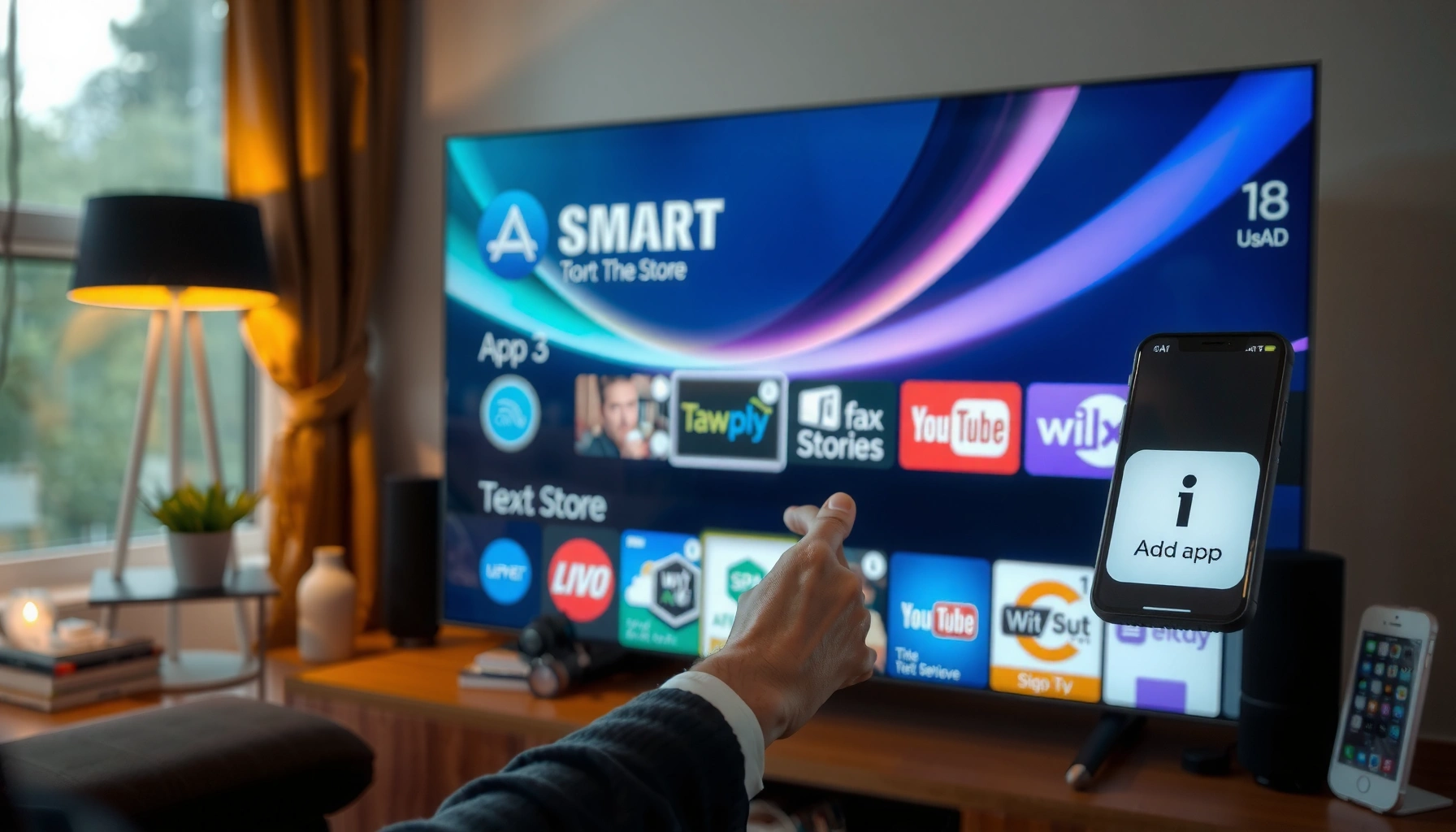 Step-by-step guide on how to add apps to Samsung Smart TV for enhanced entertainment options.