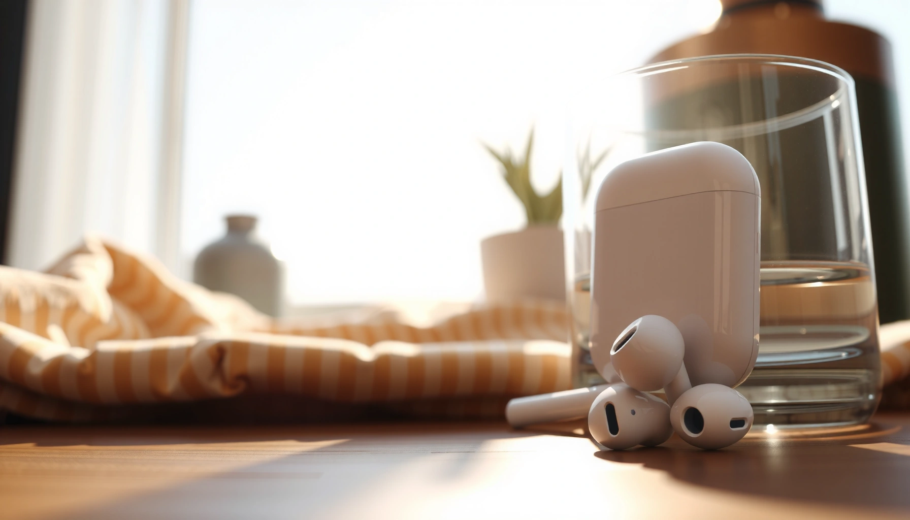 Apple earbuds with pros and cons highlighted for buyers considering their purchase.