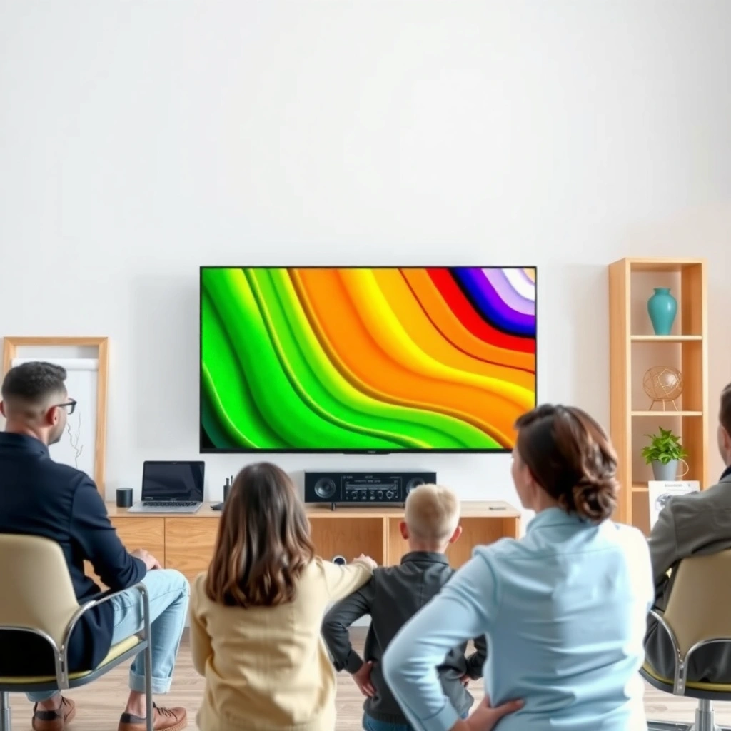 Person backing up data on a Samsung Smart TV before performing a reset