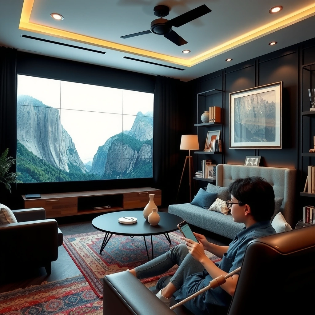 Infographic showing the largest smart TV sizes available in the market today.