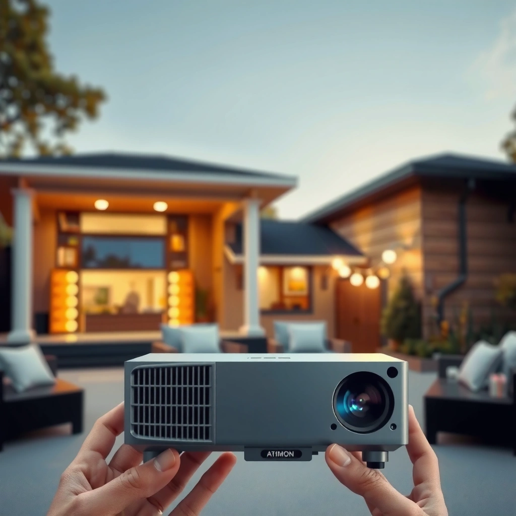 Brightness - what is a good projector for outside