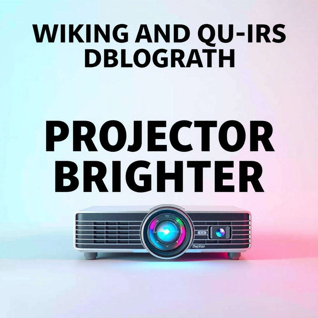 Brightness Settings - how to make your projector brighter