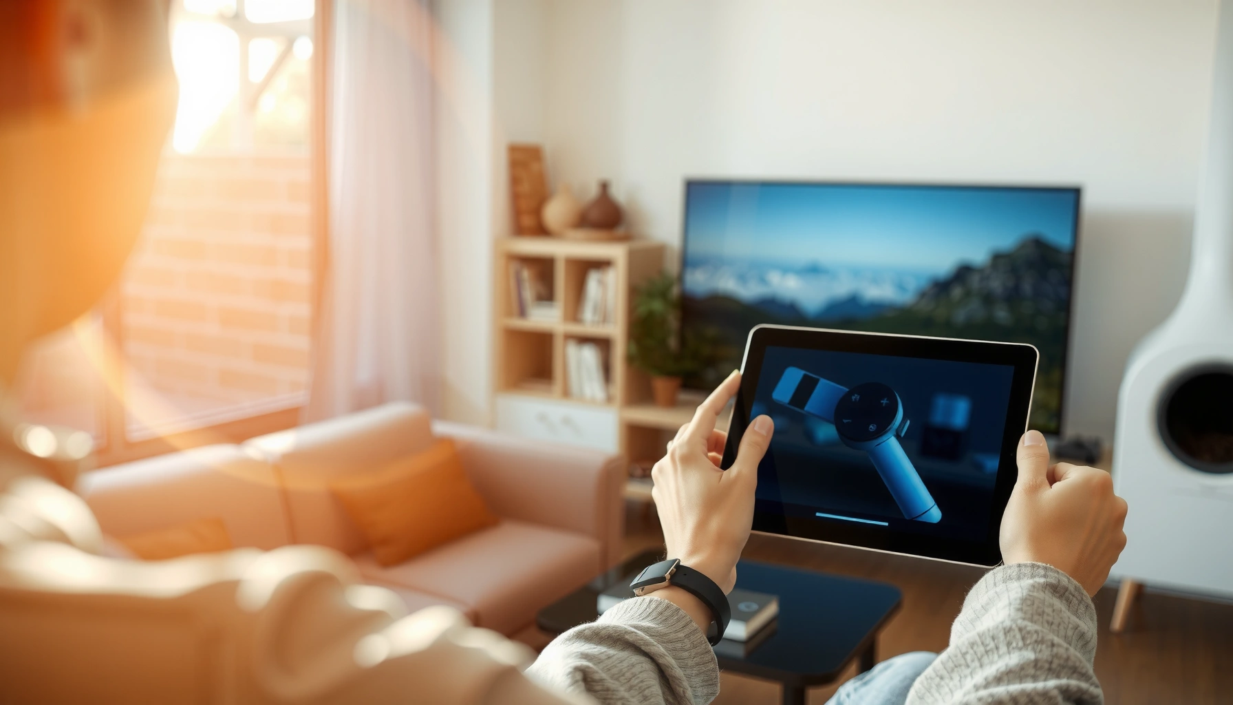 Step-by-step guide on how to cast from an iPad to a Smart TV.