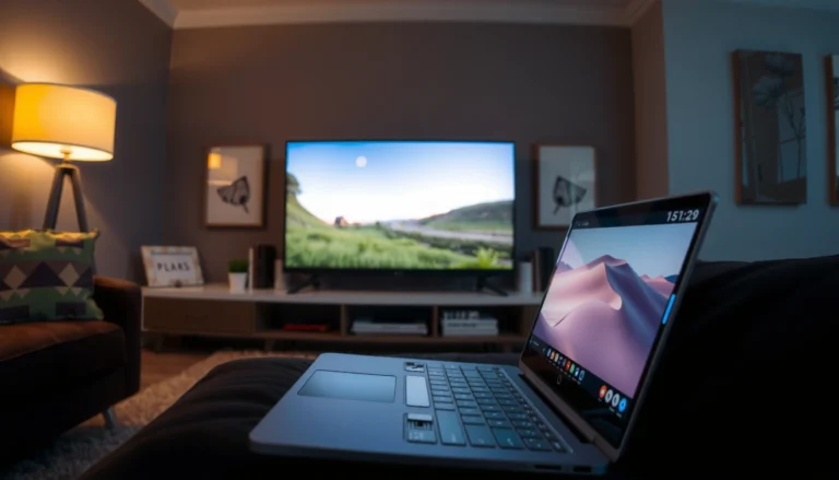 Step-by-step guide on how to cast from a laptop to a smart TV for seamless streaming.