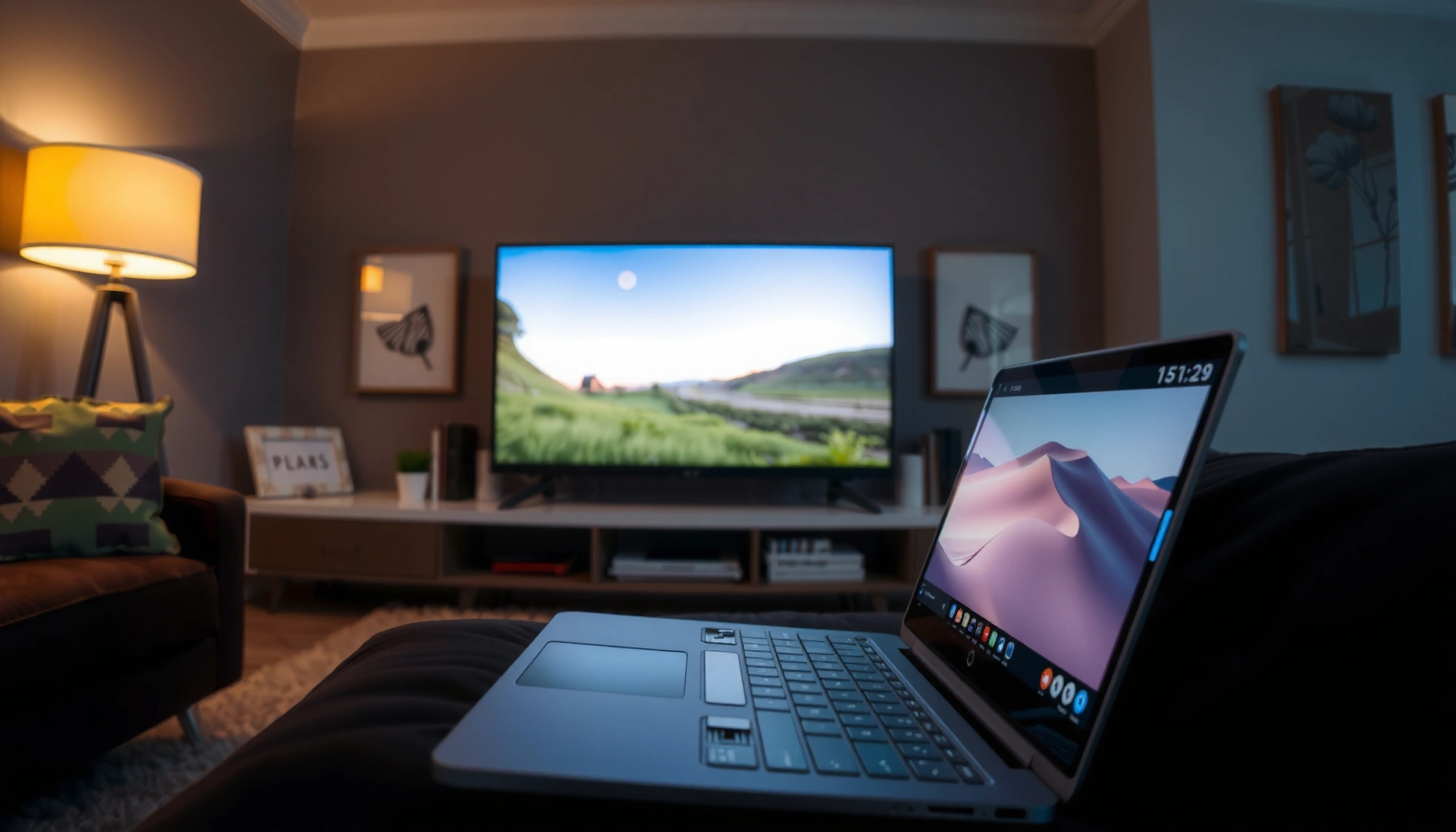 Step-by-step guide on how to cast from a laptop to a smart TV for seamless streaming.